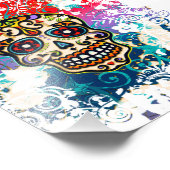 シュガースカル，メキシコ，ディアス・デ・ロス・ムエルトス フォトプリント            (角)