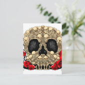 シュガースカル- Tattooデザイン ポストカード (スタンド正面)