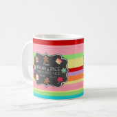 シュガースパイスオールナイスヴィンテージキャンディーショップ コーヒーマグカップ (正面左)