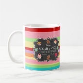 シュガースパイスオールナイスヴィンテージキャンディーショップ コーヒーマグカップ (左)