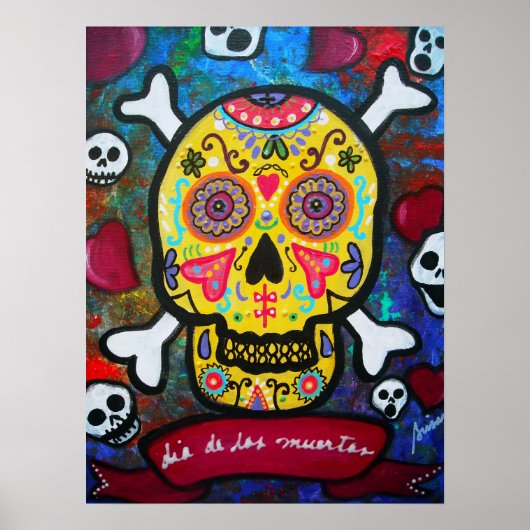 シュガーディデロスムエルトスのポスター ポスター (正面)