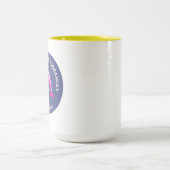 シュガードルフィンハイダウェイロゴビーチコーヒーマグ ツートーンマグカップ (中央)