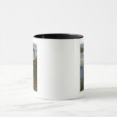 シュガーパインズ湖の景色 マグカップ (中央)