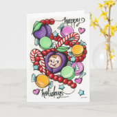 シュガープラムのヴィジョン カード (黄色い花)