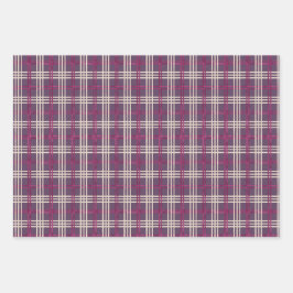 シュガープラムの正方形セット ラッピングペーパーシート