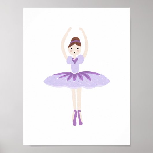 シュガープラムアートプリント ポスター (正面)