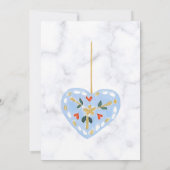 シュガープラムカスタム誕生日招待状 招待状 (裏面)