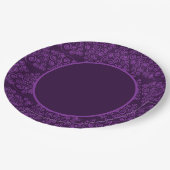 シュガープラムカーリーキュークリスマスツリー ペーパープレート (アングル)