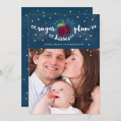 シュガープラムキスカード(封筒を含む) (正面/裏面)