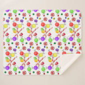 シュガープラムスクリスマスシェルパブランケット シェルパブランケット (正面(横))