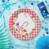 シュガープラムスホリデイ ペーパープレート (パーティー)