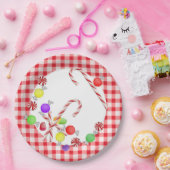 シュガープラムスホリデイ ペーパープレート (パーティー)