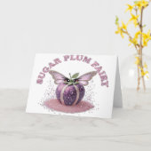 シュガープラムフェアリー カード (黄色い花)