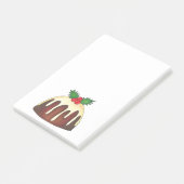 シュガープラムプディングクリスマスクリスマスグルメポストイット ポストイット (アングル)