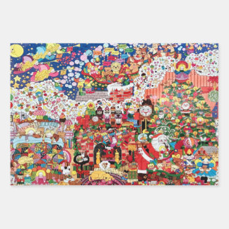 シュガープラム包装紙 ラッピングペーパーシート