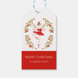 シュガープラム妖精クリスマスギフトラベル ギフトタグ