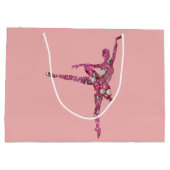 シュガープラム妖精バレリーナ両面 ラージペーパーバッグ (裏面)