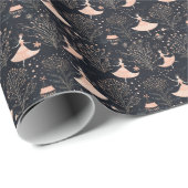 シュガープラム妖精:くるみクラッカーバレエ(7) ラッピングペーパー (ロールコーナー)