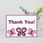 シュガープラム蝶サンキューカード サンキューカード (スタンド正面)