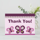 シュガープラム蝶#2サンキューカード サンキューカード (スタンド正面)