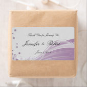 シュガープラム雪結婚雪片の水ラベル ラベル (インサイチュ)