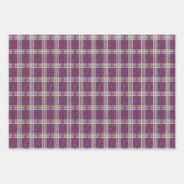 シュガープラム – プラム&ボウセット， HIスタイルクリスマス ラッピングペーパーシート