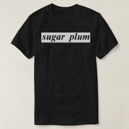 シュガープラム Tシャツ (デザイン正面)