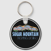シュガーマウンテンノースカロライナ山脈キーチェーン キーホルダー (正面)