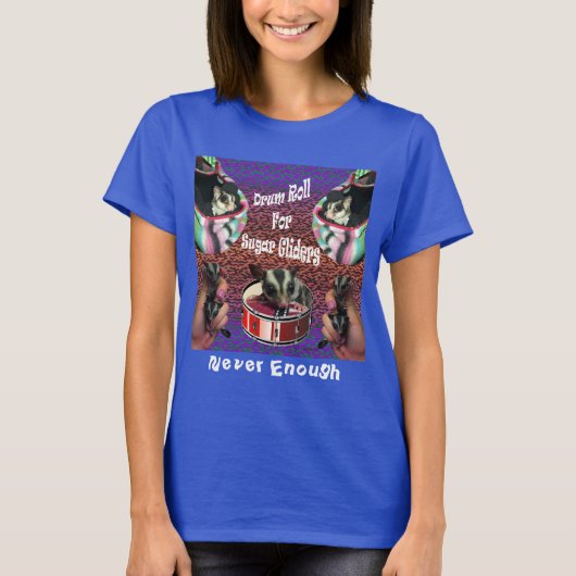 シュガーライダー ドラムロール 女性用Tシャツ Tシャツ (正面)