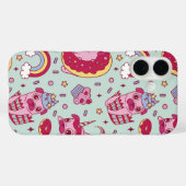 シュガーラッシュプグパーティーお洒落トリート Case-Mate iPhoneケース (裏面 (横))