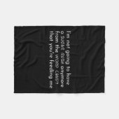 シュガーラッシュワードキャンディおもしろいアマヤ引用文アイランド値リスト フリースブランケット (正面(横))