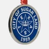 シュガーランドの封印(テキサス州) メタルオーナメント (右)