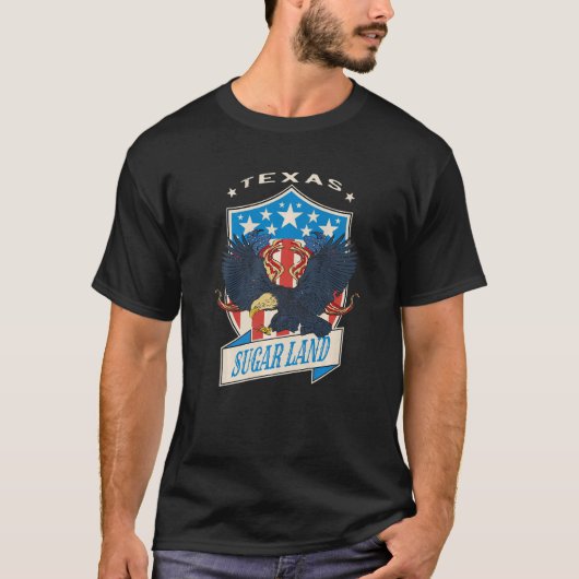 シュガーランドシティナショナルテキサス州デー Tシャツ (正面)