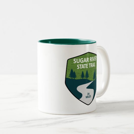 シュガーリバー州トレイルウィスコンシン ツートーンマグカップ (正面右)