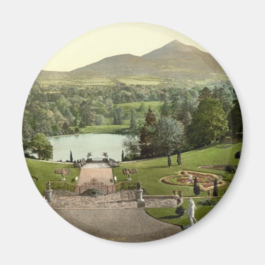 シュガーローフマウンテン、郡ウィックロー マグネット (正面)