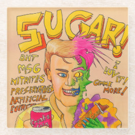 シュガー! ガラスコースター