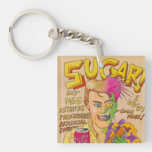 シュガー！ キーホルダー (正面)
