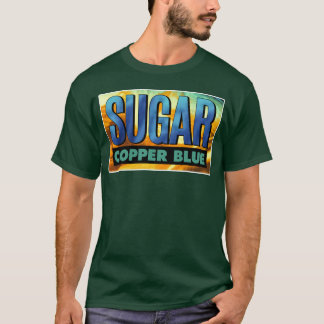 シュガー コッパー ブルー ファンアート ギフト Tシャツ