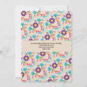 シュガー スカル ディア デ ロス ムエルトス デイ オブ ザ デッド 招待状 (裏面)