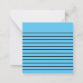 シュガー スカル バースデー ボーイ ノートカード (裏面)