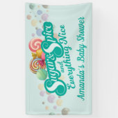 シュガー&スパイスと全ての素敵なバナー 横断幕 (縦)