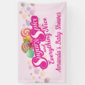 シュガー&スパイスと全ての素敵なバナー 横断幕 (縦)