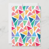 シュガー&スパイススウィート誕生日招待状 招待状 (裏面)