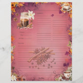 シュガー&スパイスフルページレシピ (裏面)