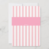 シュガー&スパイスベビーシャワー招待状 招待状 (裏面)