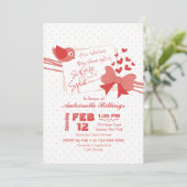 シュガー&スパイスベビーシャワー招待状 招待状 (スタンド正面)