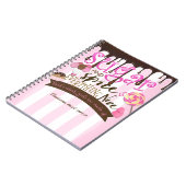 シュガー スパイス & エブリシング ナイス ジャーナル ノートブック (左側)