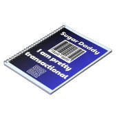 シュガー・パパ、私は取引かわいらし中 ノートブック (左側)