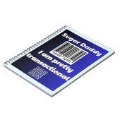 シュガー・パパ、私は取引かわいらし中 ノートブック (左側)