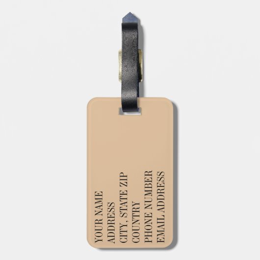 シュガー！ ラゲッジタグ (裏面縦)